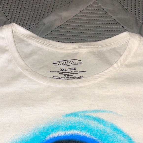 AALIYAH airbrushed vintage - Picture 3 of 3